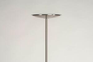 Stojací designová LED lampa Opus Silver (LMD)