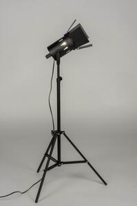 Stojací designová industriální lampa Cinema Logic Black (LMD)