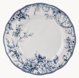 Sada porcelánových mělkých talířů Kensington, 6 dílů