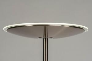 Stojací designová LED lampa Opus Silver (LMD)