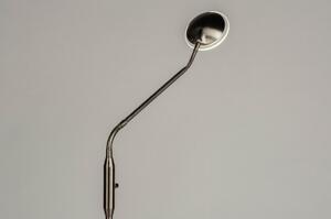 Stojací designová LED lampa Ellena Silver (LMD)
