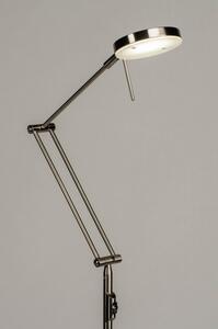 Stojací designová LED lampa Amenit Silver (LMD)