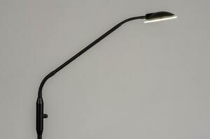 Stojací designová LED lampa Ellena Black (LMD)