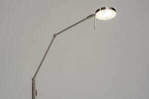 Stojací designová LED lampa Amenit Silver (LMD)