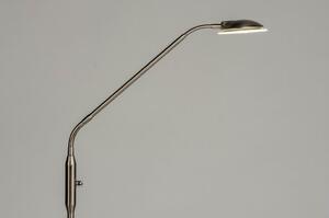 Stojací designová LED lampa Ellena Silver (LMD)