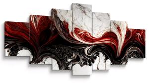 Obraz - Moderní abstrakce (210x100 cm)