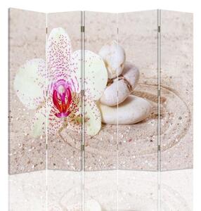 Paraván Zen Sand Rozměry: 180 x 170 cm, Provedení: Klasický paraván