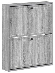 Nástěnná skříň na boty EDE 71 x 17 x 86 cm Kompozitní dřevo