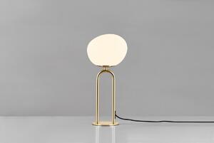 NORDLUX Art deco stolní lampa SHAPES, 1xE27, 15W, mosazná 2120055035
