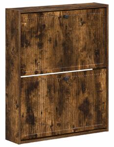 Nástěnná skříň na boty EDE 71 x 17 x 86 cm Kompozitní dřevo