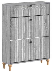 Skříň na obuv ALKMAAR 78 x 24 x 103 cm Kompozitní dřevo