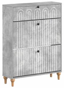 Skříň na obuv ALKMAAR 78 x 24 x 103 cm Kompozitní dřevo