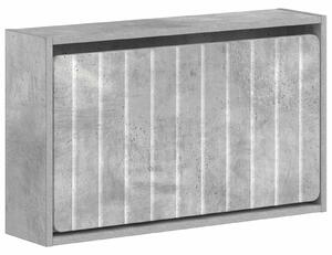 Nástěnná skříň na boty ZWOLLE 71 x 17 x 43 cm Kompozitní dřevo