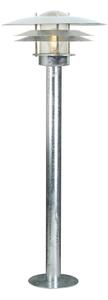 NORDLUX Venkovní stojací lampa AMALIENBORG, 1xE27, 60W, stříbrná 10600319