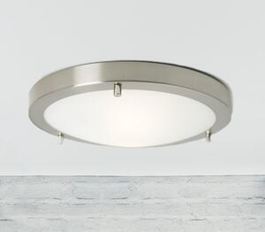 NORDLUX Koupelnové stropní osvětlení ANCOMA, 2xE27, 40W, stříbrné 25316132