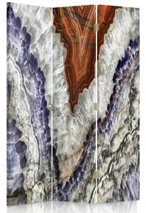 Paraván Struktura minerálu Rozměry: 110 x 170 cm, Provedení: Klasický paraván