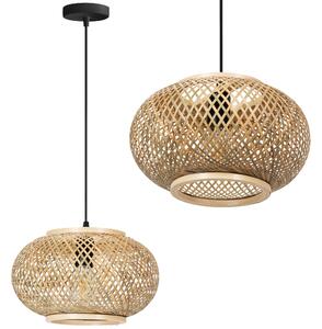 TooLight Závěsná lampa La Belle Boho III černá/hnědá