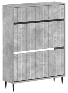 Skříň na obuv ZWOLLE 78 x 24 x 103 cm Kompozitní dřevo