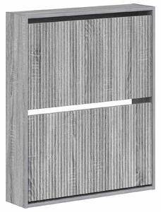 Nástěnná skříň na boty ARNHEM 71 x 17 x 86 cm Kompozitní dřevo