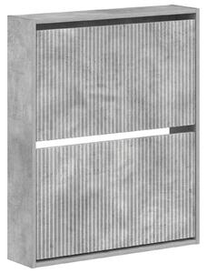 Nástěnná skříň na boty ARNHEM 71 x 17 x 86 cm Kompozitní dřevo