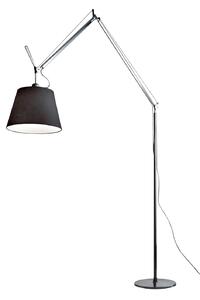 Stojací Lampa Artemide, stmívatelné, Metalická, Obývací pokoj, Hliník