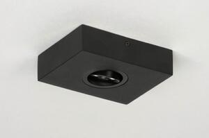 Stropní LED svítidlo Spot Quality Quadra 1 Black (LMD)