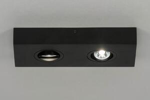 Stropní LED svítidlo Spot Quality Quadra 2 Black (LMD)