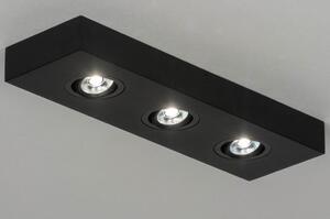 Stropní LED svítidlo Spot Quality Quadra 3 Black (LMD)
