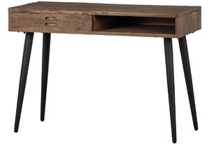 Hoorns Dřevěný pracovní stůl Maox 110 x 50 cm