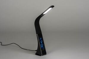 Stolní designová LED lampa Tyax Black (LMD)