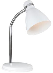 NORDLUX Kovová stolní lampička CYCLONE, 1xE14, 15W, bílá 73065001