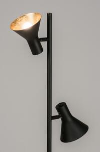 Stojací designová lampa Retro 60 Black and Gold (LMD)