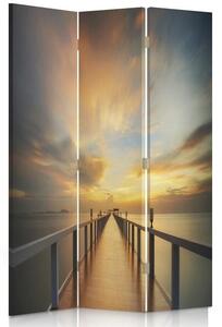 Paraván Most zalitý slunečním světlem Rozměry: 110 x 170 cm, Provedení: Klasický paraván