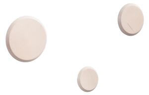 Set tří bukových nástěnných věšáků Kave Home Nadua