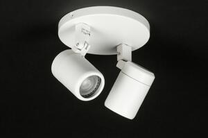 Stropní nebo koupelnové designové svítidlo Spot White II (LMD)
