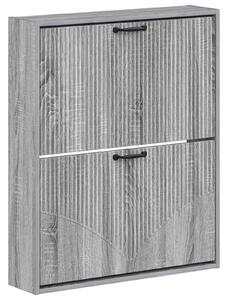 Nástěnná skříň na boty HOORN 71 x 17 x 86 cm Kompozitní dřevo