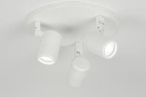 Stropní nebo koupelnové designové svítidlo Spot White III (LMD)