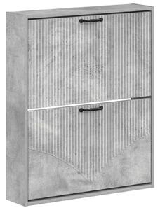 Nástěnná skříň na boty HOORN 71 x 17 x 86 cm Kompozitní dřevo