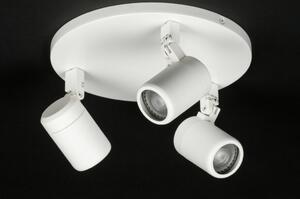Stropní nebo koupelnové designové svítidlo Spot White III (LMD)