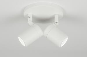 Stropní nebo koupelnové designové svítidlo Spot White II (LMD)