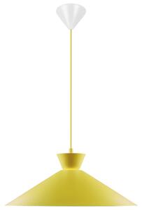 NORDLUX Závěsné osvětlení do kuchyně DIAL, 1xE27, 40W, 45cm, žluté 2213353026