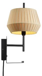 NORDLUX Nástěnná lampa s poličkou DICTE, 1xE14, 40W, béžová 2112391009