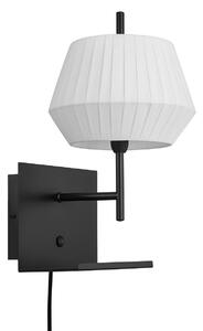 NORDLUX Nástěnná lampa s poličkou DICTE, 1xE14, 40W, bílá 2112391001
