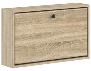 Nástěnná skříň na boty BREDA 71 x 17 x 43 cm Kompozitní dřevo