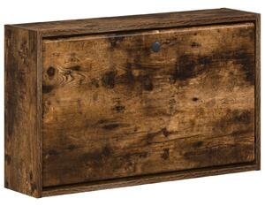 Nástěnná skříň na boty BREDA 71 x 17 x 43 cm Kompozitní dřevo