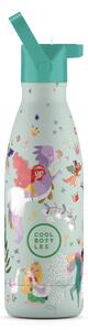 Dětská nerezová termoláhev COOL BOTTLES Kids Princess Kingdom, 350 ml
