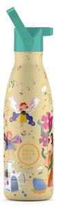 Dětská nerezová termoláhev COOL BOTTLES Kids Magical Fairies, 350 ml