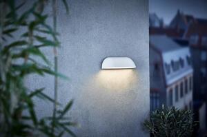 NORDLUX Venkovní nástěnné LED svítidlo FRONT, 8W, teplá bílá, bílé, 26cm 84081001