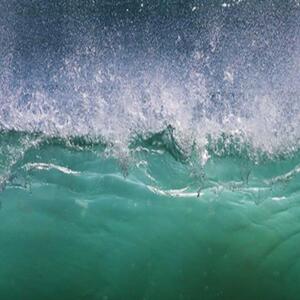 Paraván Síla mořské vlny Rozměry: 180 x 170 cm, Provedení: Klasický paraván