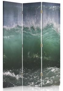 Paraván Síla mořské vlny Rozměry: 110 x 170 cm, Provedení: Klasický paraván